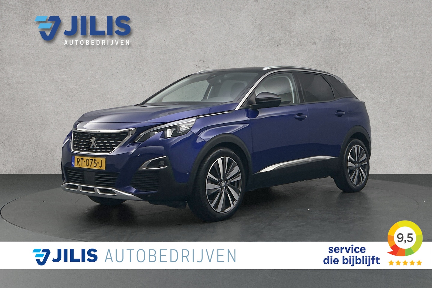 Peugeot 3008 - 1.2 PureTech Blue Lease Premium | Trekhaak | LED koplampen | Half lederen bekleding - AutoWereld.nl