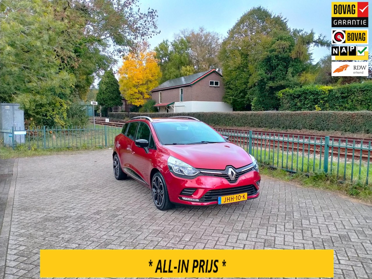Renault Clio - 0.9 TCe Intens - limited airco LAGE KM! 1e eig. ALLINPRIJS - AutoWereld.nl
