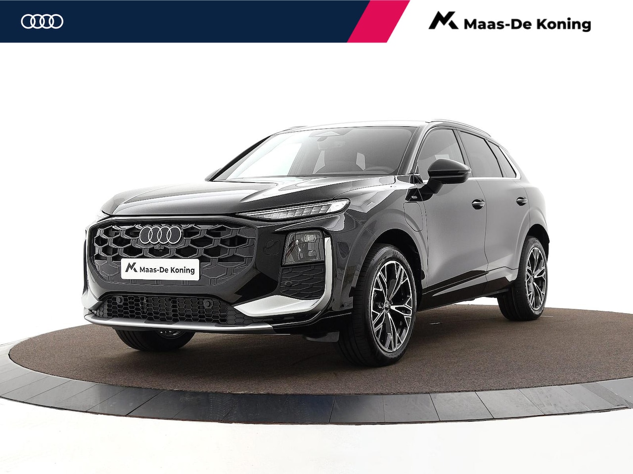 Audi Q3 - 1.5 200kW e-hybrid S edition 272 PK · Tech plus · 19" LM Velgen · Lederen bekleding - AutoWereld.nl