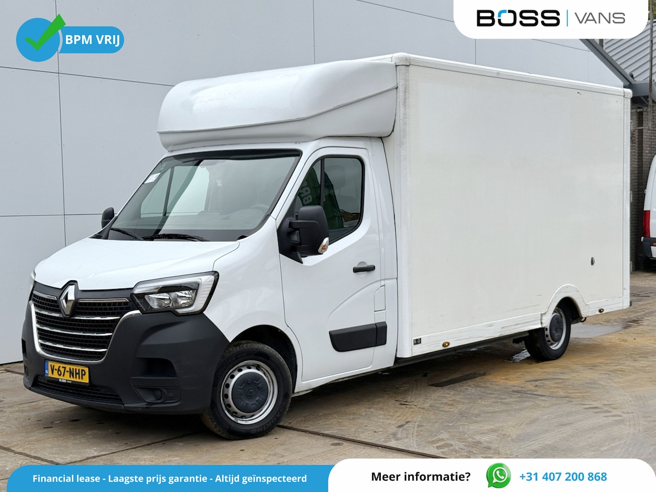 Renault Master - Plancher 2.3 DCI 145hp Airco Cruise Control LED Camera Foodtruck Meubelbak Paardenwagen - AutoWereld.nl
