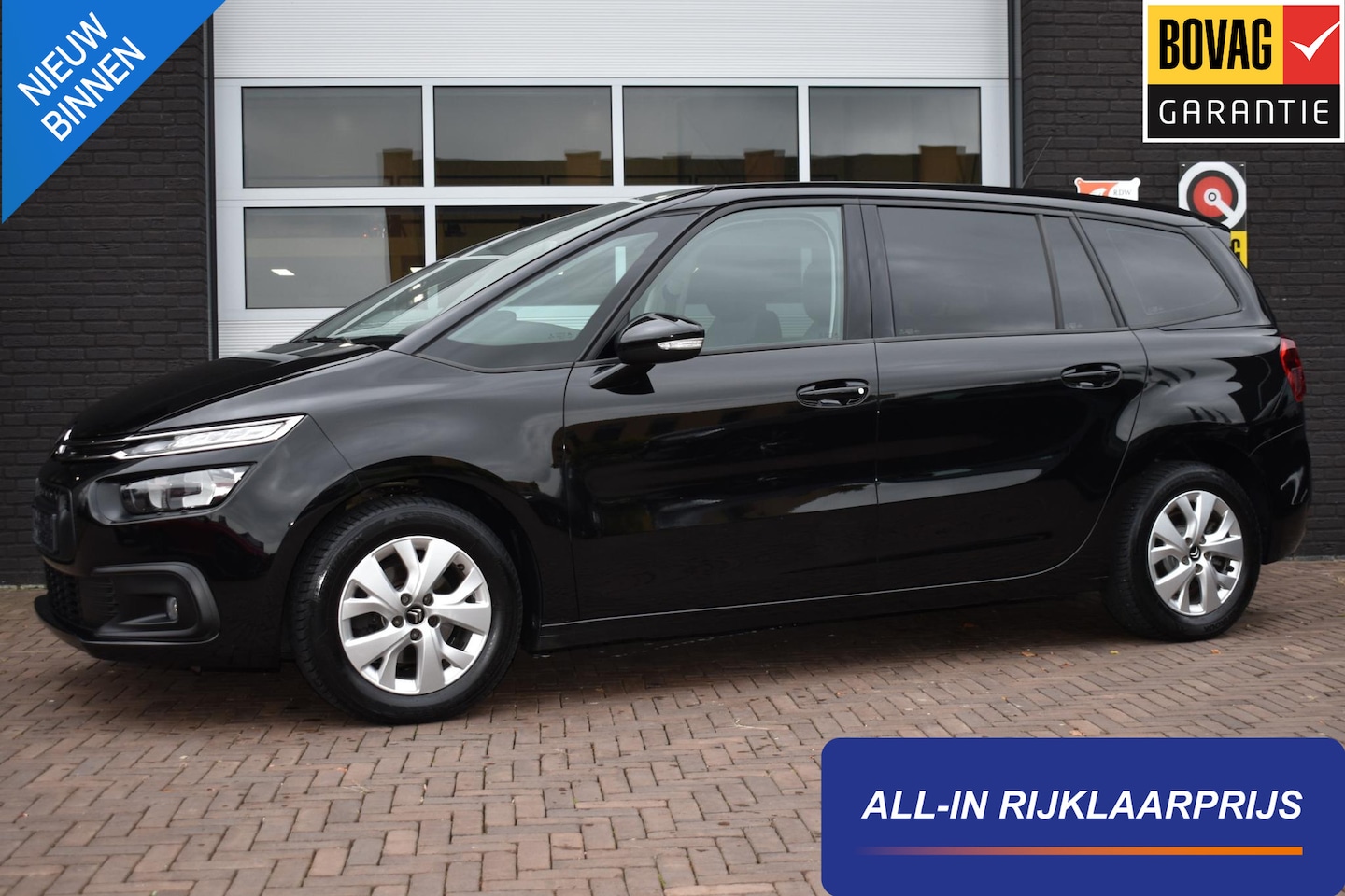 Citroën Grand C4 SpaceTourer - 1.2 PureTech 130PK Business | Trekhaak | 7 Zits | Carplay | Incl. garantie - AutoWereld.nl