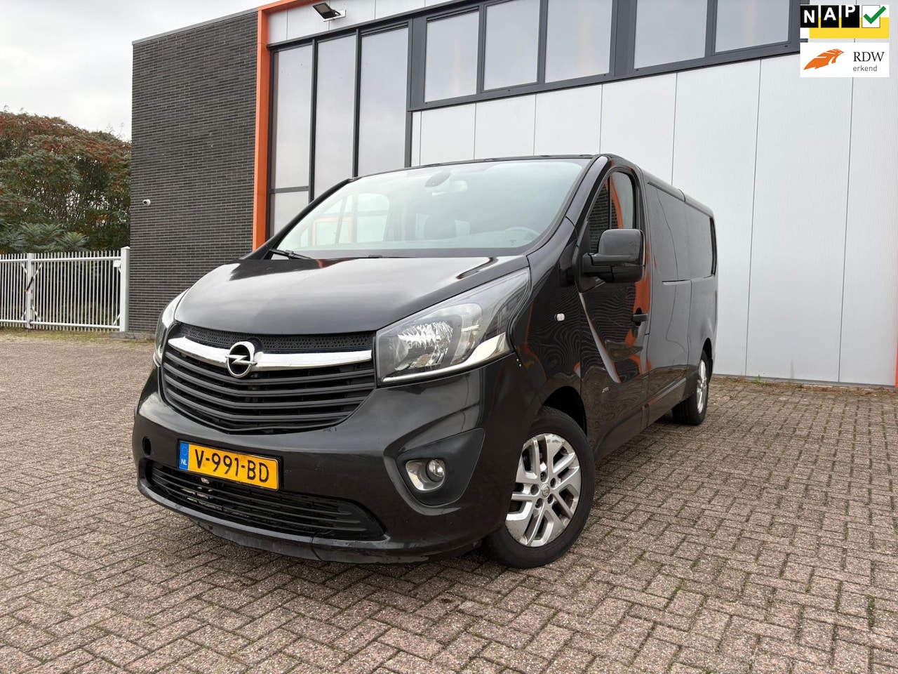 Opel Vivaro - 1.6 CDTI L2H1 DC Edition EcoFlex 1.6 CDTI L2H1 DC Edition EcoFlex Airco, Cruise! - AutoWereld.nl