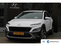 Hyundai Kona - 140pk 1.6 GDI HEV Premium Sky | Schuif-/Kanteldak | Vol-Leder | Stoelverwarming | Climate