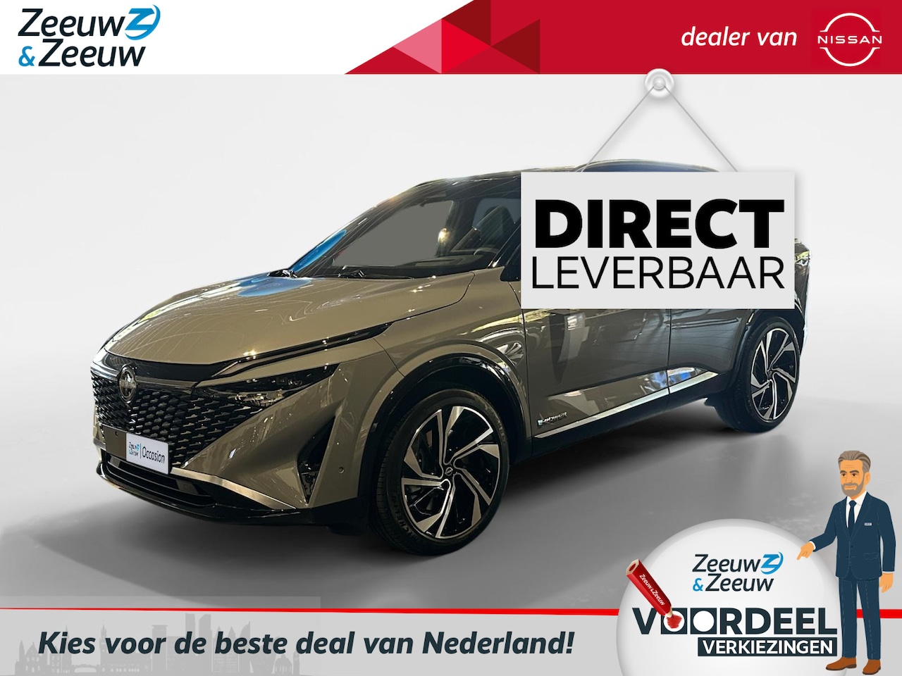 Nissan Qashqai - 1.5 e-Power Tekna Plus | €6500,- korting inclusief inruilpremie | Meest uitgebreide uitvoe - AutoWereld.nl