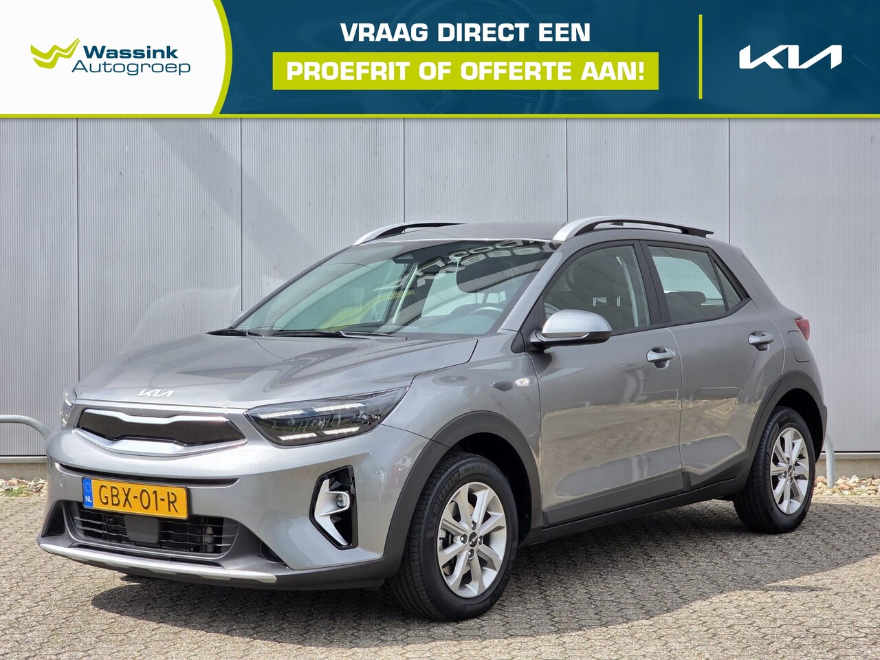 Kia Stonic - 1.0 T-GDi 100pk DynamicLine | Navigatie | Parkeercamera | Climate Control - AutoWereld.nl