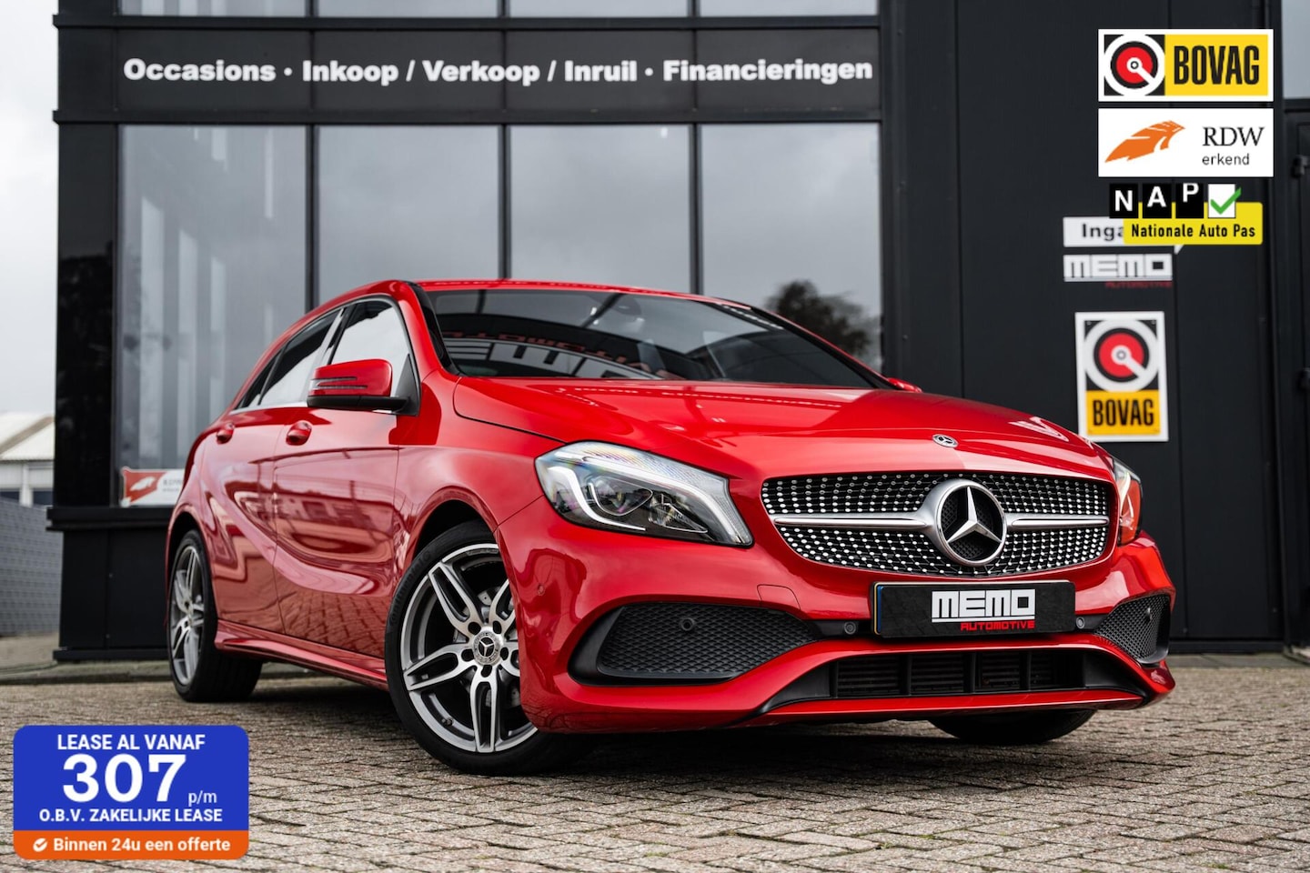 Mercedes-Benz A-klasse - 180 Business Solution AMG*CAMERA*AUTOMAAT* - AutoWereld.nl