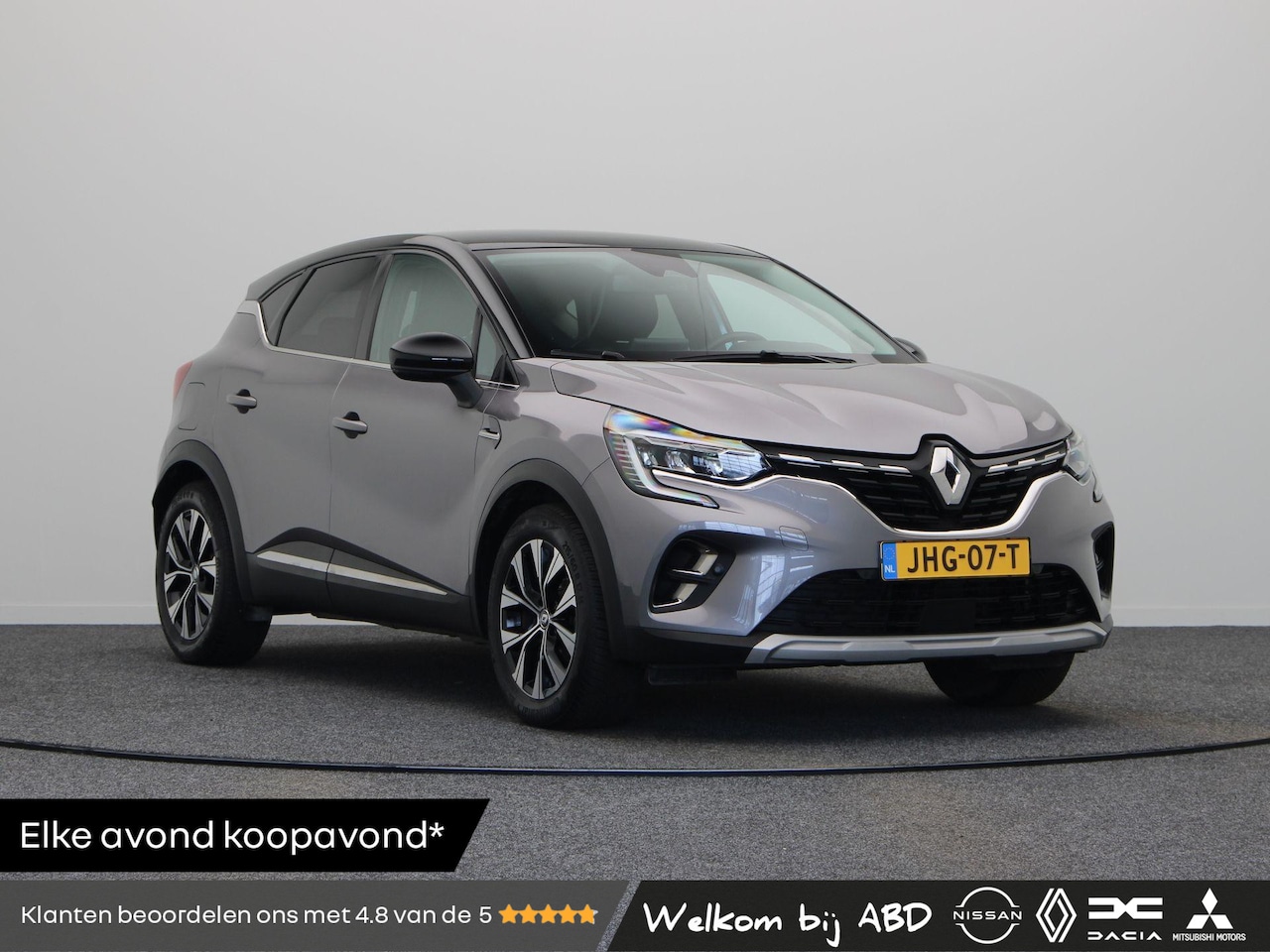 Renault Captur - 1.6 E-Tech Hybrid 145 Techno | Navigatie | Achteruitrijcamera | Parkeersensoren voor en ac - AutoWereld.nl