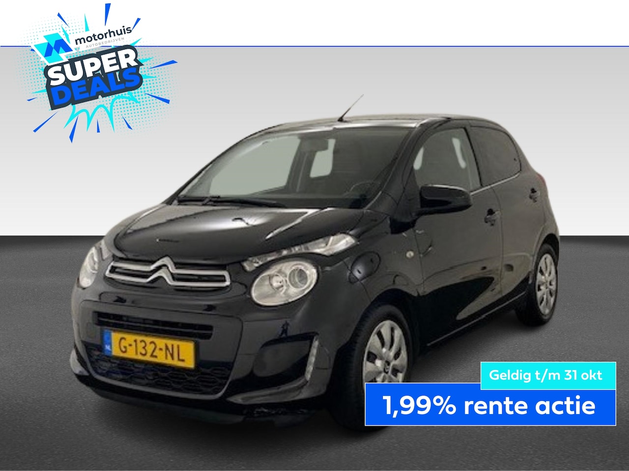 Citroën C1 - 1.0 VTi 72PK 5DRS Feel / Airconditioning - AutoWereld.nl