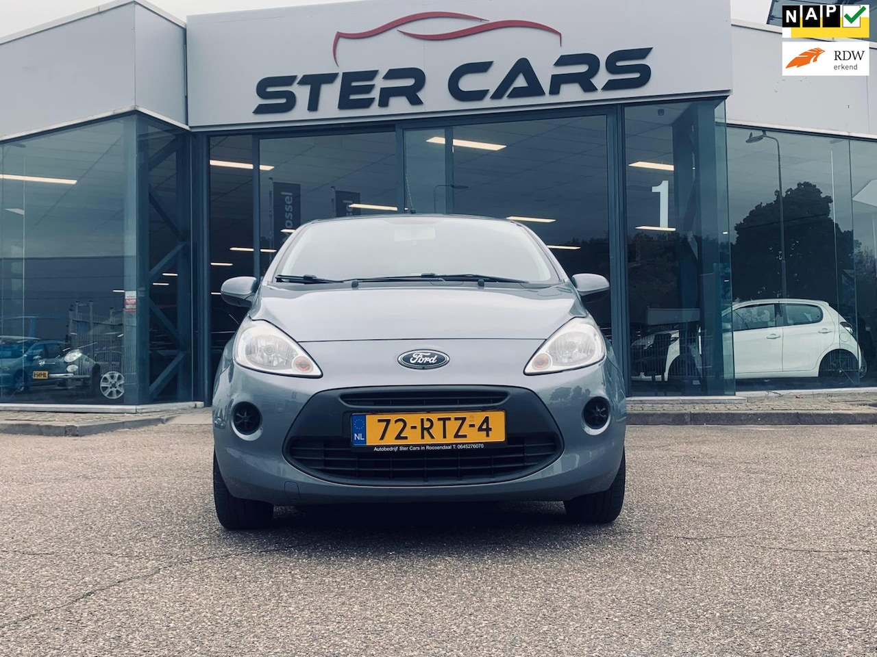 Ford Ka - 1.2 Cool & Sound start/stop, Airco, NAP, APK - AutoWereld.nl