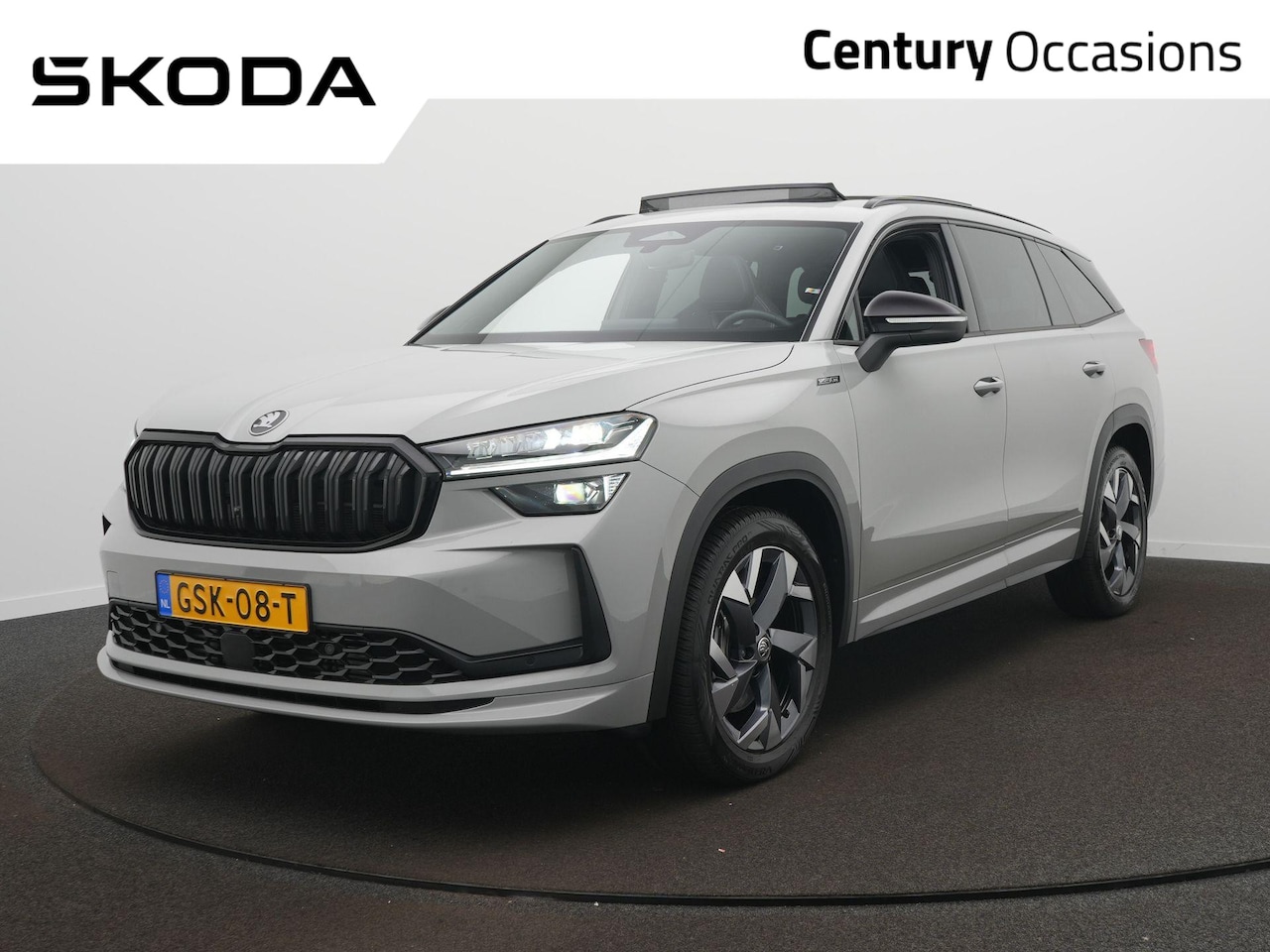 Skoda Kodiaq - 1.5 TSI MHEV Sportline Business 7p NW. MODEL | Elek. Trekhaak | Panodak | Camera - AutoWereld.nl