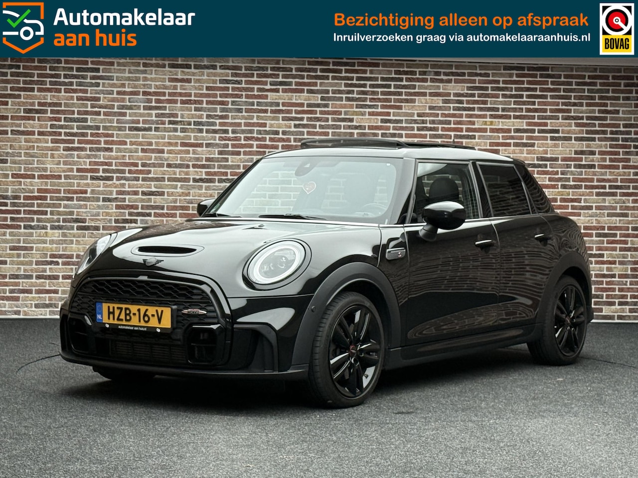 MINI Cooper S - Mini 2.0 John Cooper Works HeadUp Panorama Leer Led Camera - AutoWereld.nl