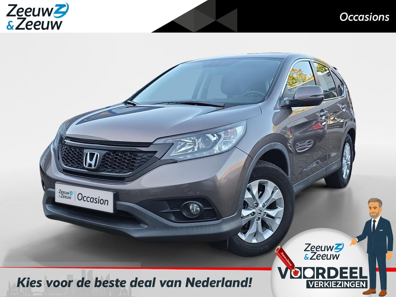 Honda CR-V - 2.0 Elegance | Achteruitrijcamera | Trekhaak | 1700KG Trekgewicht | Navigatie | 12 maanden - AutoWereld.nl