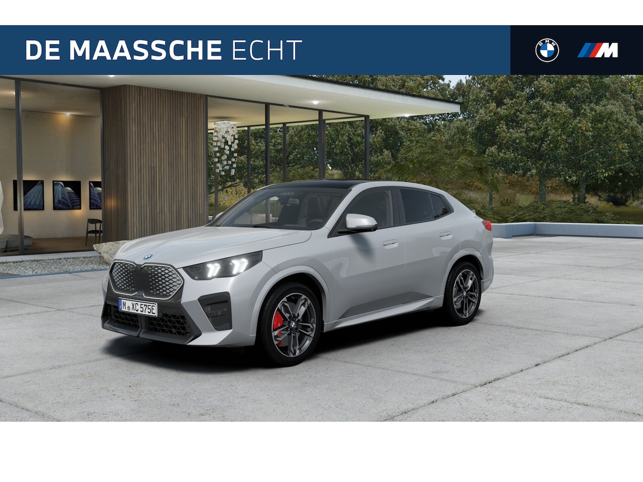BMW iX2 - eDrive20 High Executive M Sport / Panoramadak / Trekhaak / Sportstoelen / Adaptieve LED / - AutoWereld.nl