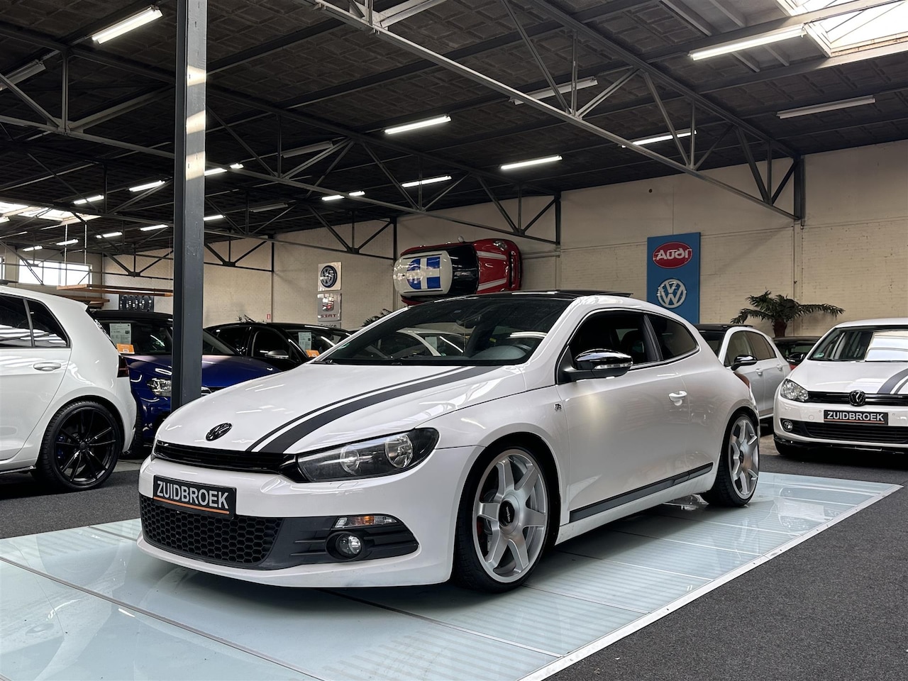 Volkswagen Scirocco - 2.0 TURBO Clima Airco ROTIFORM Panodak DYNAUDIO - AutoWereld.nl