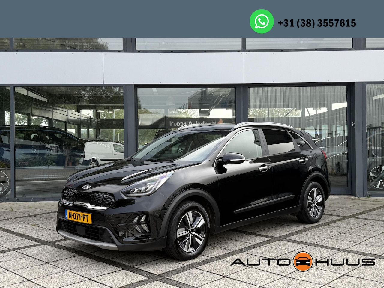 Kia Niro - 1.6 GDi Hybrid DynamicPlusLine | Leder | Xenon | Stuur Verw. | - AutoWereld.nl