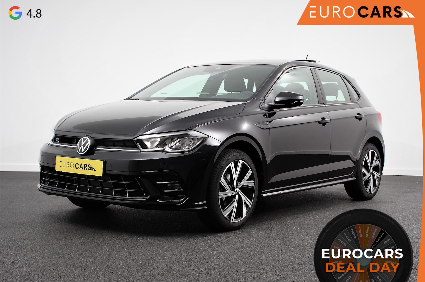 Volkswagen Polo - 1.0 TSI DSG R-Line | DEMO ! | Panorama dak Navigatie App Connect Climate Control DAB | LED - AutoWereld.nl