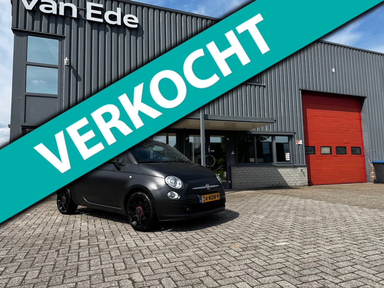 Fiat 500 - 0.9 TwinAir Blackjack Leder Clima Xenon - AutoWereld.nl