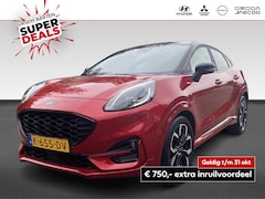 Ford Puma - 1.0 EcoBoost Hybrid ST-Line X | zwart dak | B&O Audio | navigatie | climate | Apple Carpla