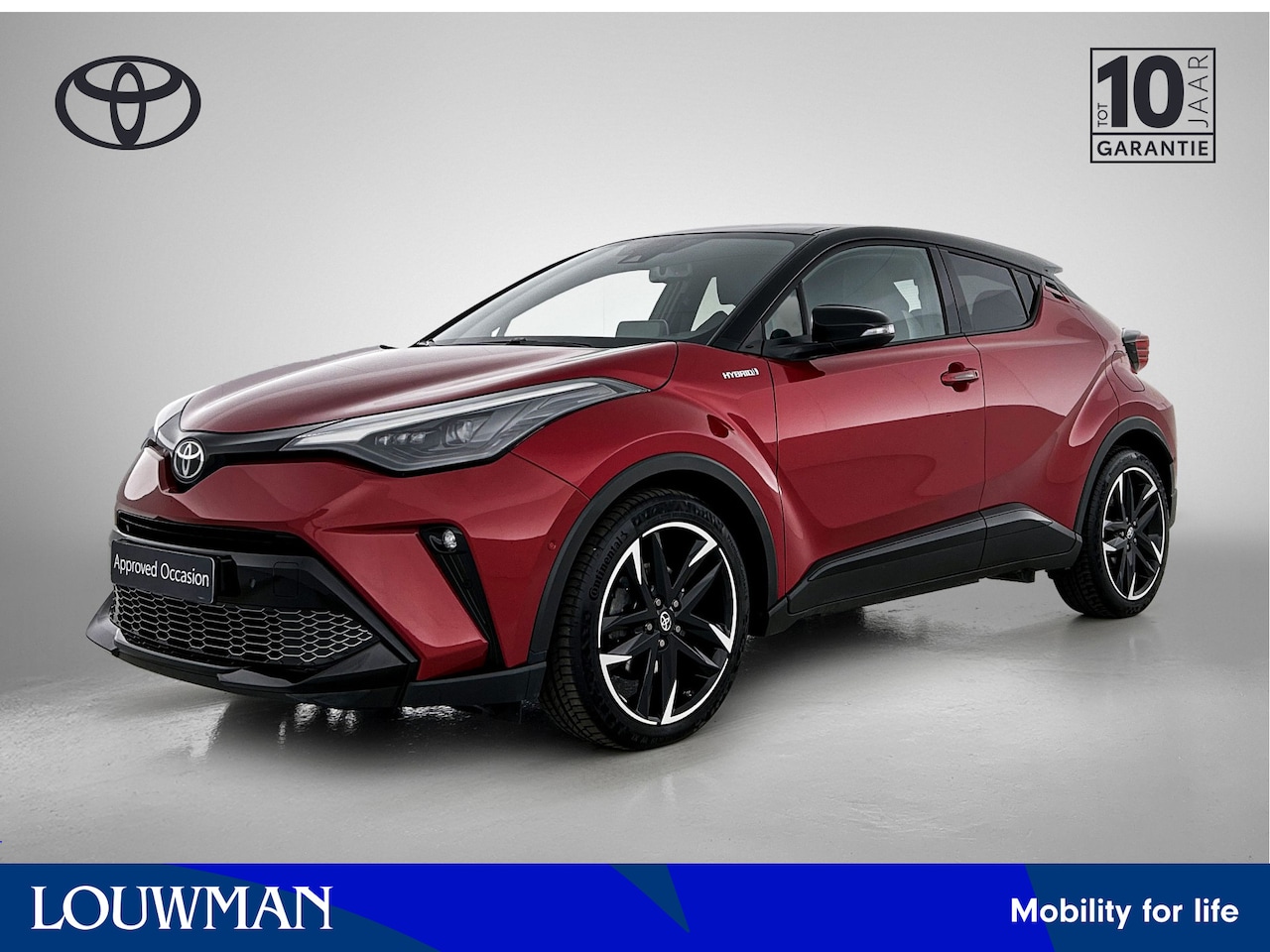 Toyota C-HR - 2.0 Hybrid GR-Sport | LED V+A | Stoelverwarming | Dodehoek assistent | - AutoWereld.nl