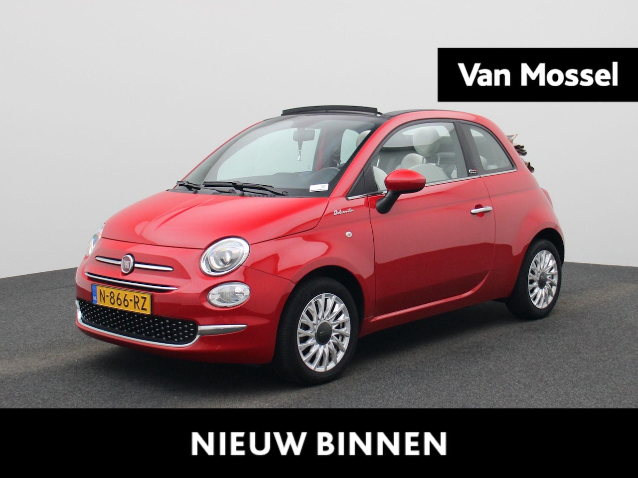 Fiat 500 C - 1.0 Hybrid Dolcevita | APPLE CARPLAY | AIRCO | PARKEERSSENSOREN ACHTER | CRUISE CONTROL | - AutoWereld.nl