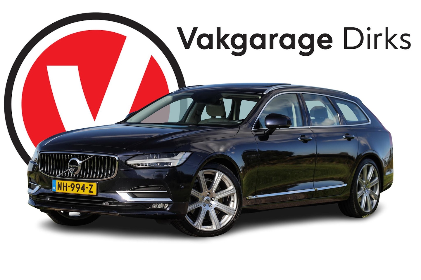Volvo V90 - 2.0 T5 Inscription ✅ Bowers&Wilkins ✅ 360Cam ✅ ACC - AutoWereld.nl