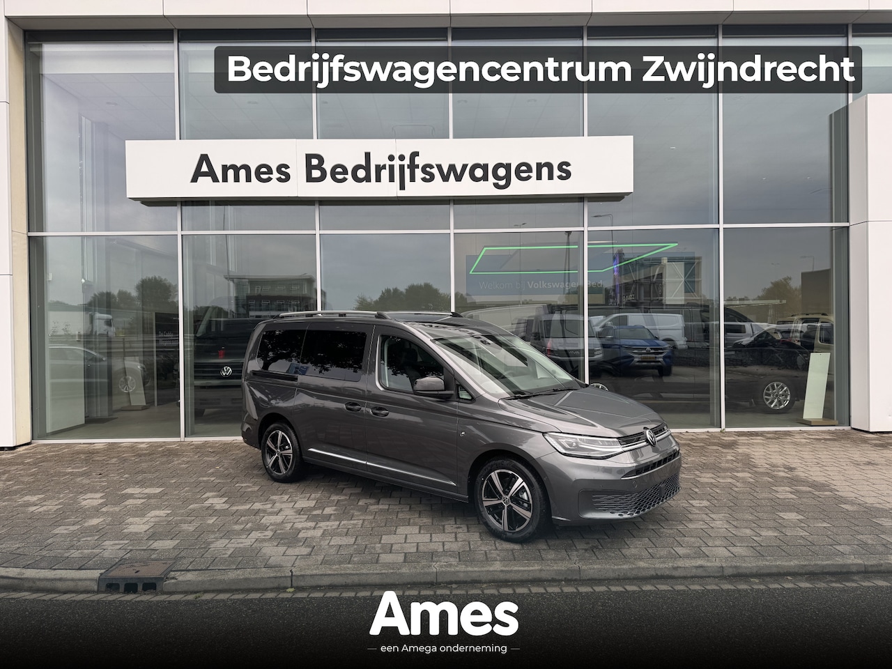Volkswagen Caddy Maxi - 1.5 TSI Hybride 150PK DSG Style | 7 zits | glazen dak | Keyless entry - AutoWereld.nl