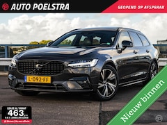 Volvo V90 - 2.0 B4 R-Design Panoramadak Trekhaak HUD Rondomzicht Camera Harman Kardon Full-LED