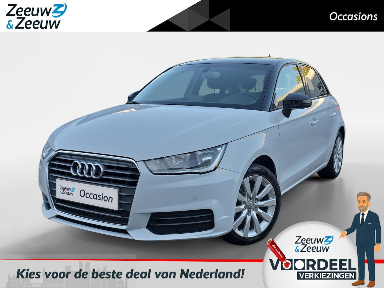 Audi A1 Sportback - 1.0 TFSI Advance Sport | Parkeersensoren | Stoelverwarming | Navigatie | Cruise Control | - AutoWereld.nl