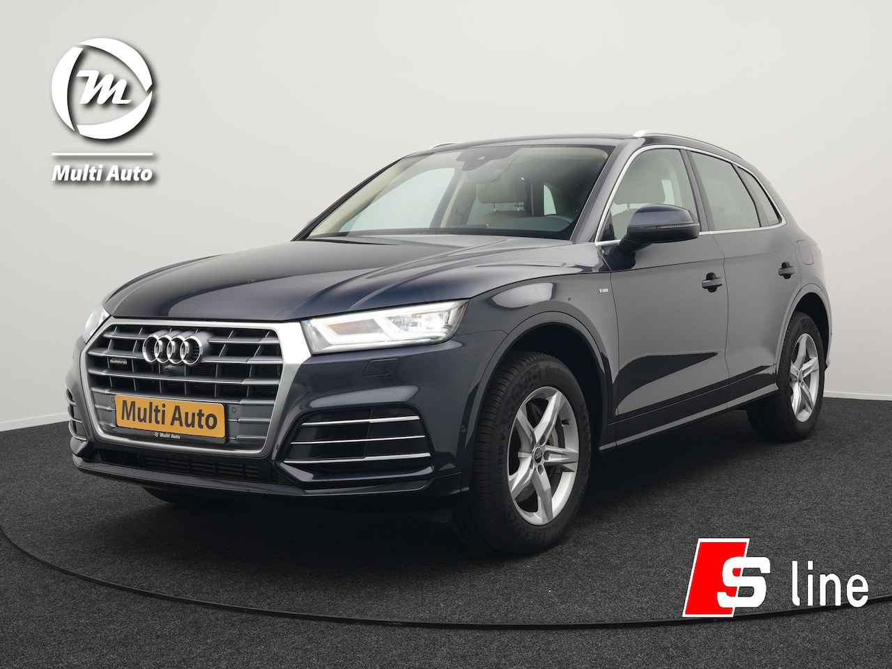 Audi Q5 - 50 TFSI e quattro S edition Plug In Hybrid 300pk Dealer O.H PHEV | 360 Camera  | Lederen S - AutoWereld.nl