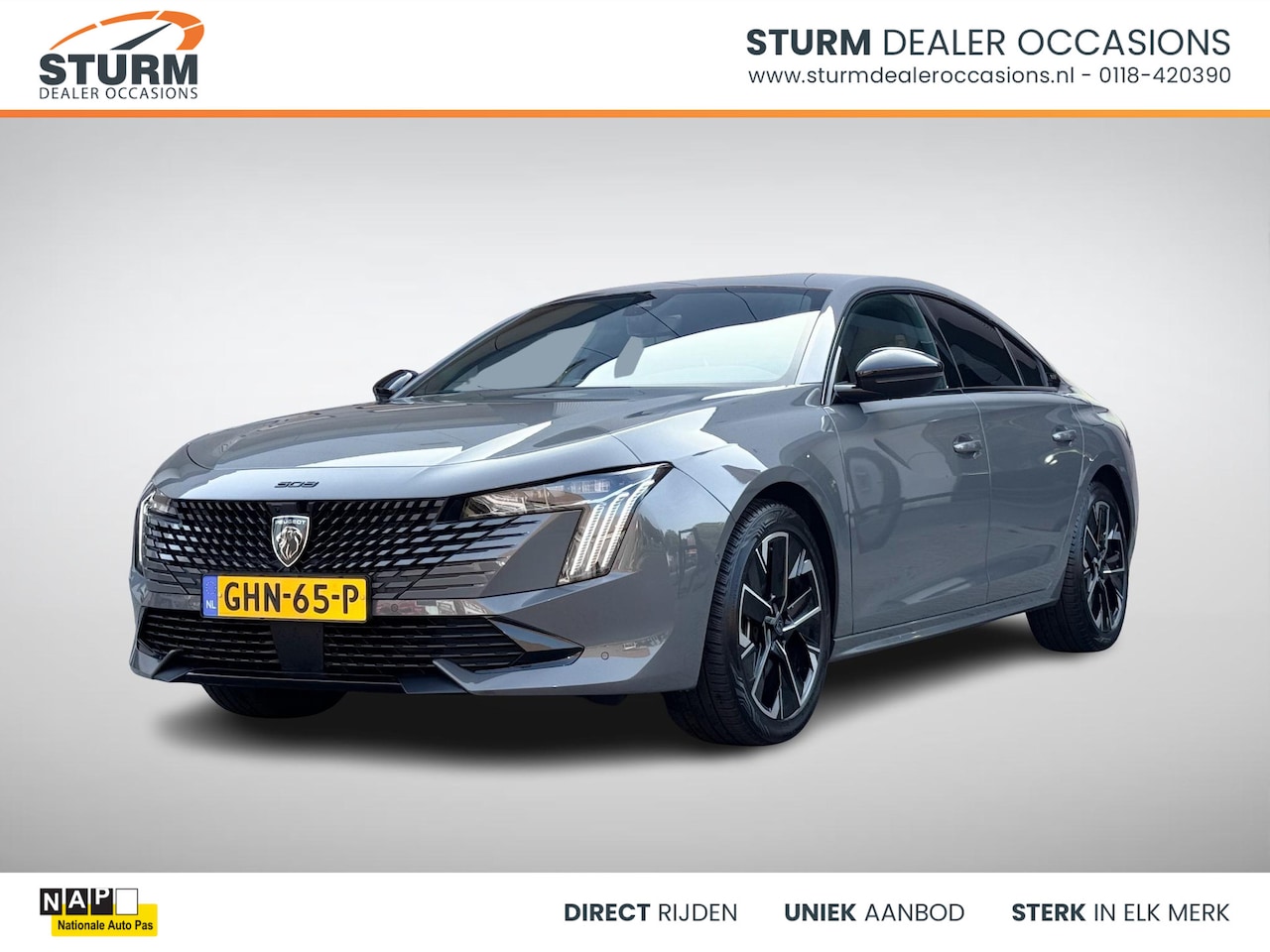 Peugeot 508 - 1.6 HYbrid 180 GT NL-Auto, Nieuwstaat! - AutoWereld.nl