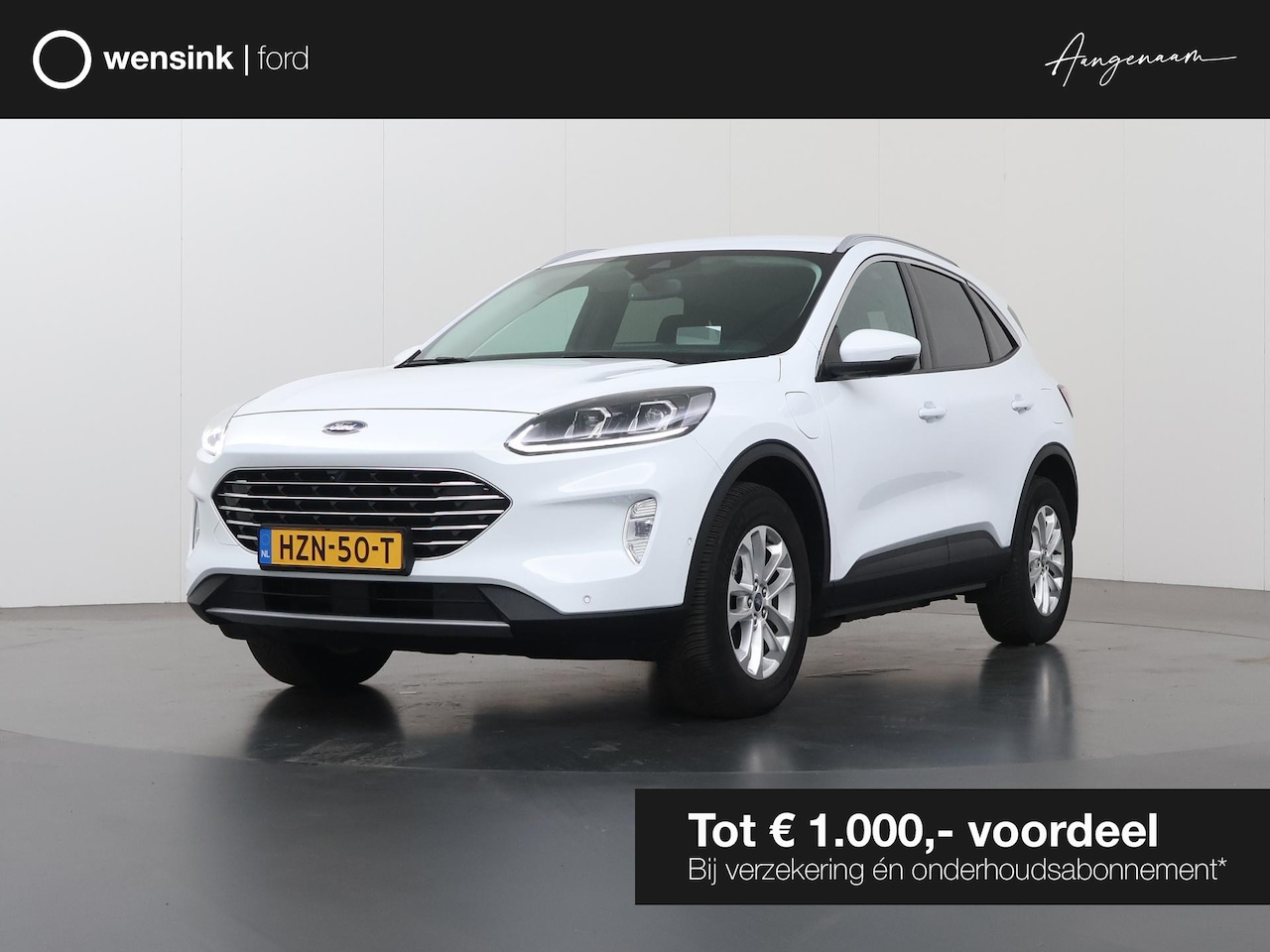 Ford Kuga - 2.5 PHEV Titanium | Trekhaak | Head Up | Stoelverwarming | Cruise Control Adaptief | Parke - AutoWereld.nl
