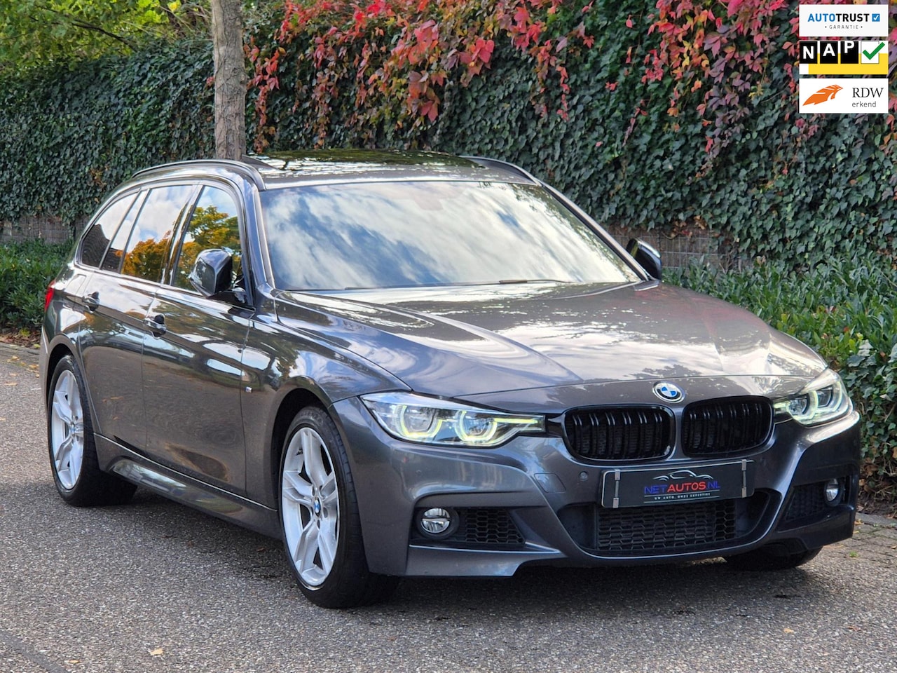 BMW 3-serie Touring - F31 M Sport Pano CarPlay H&Kardon NAP Pre LCI Leder TOP STAAT Lease Inruil Mog. - AutoWereld.nl