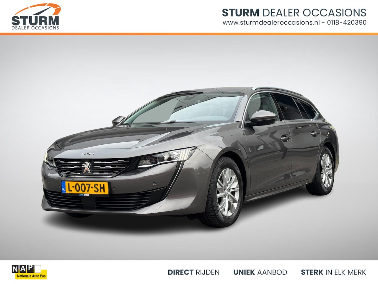 Peugeot 508 SW - 1.2 PureTech Blue Lease Active Automaat, NL-Auto! - AutoWereld.nl
