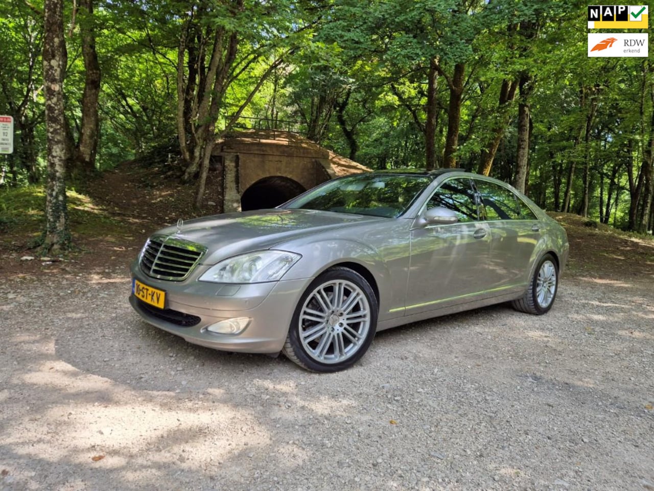 Mercedes-Benz S-klasse - 350 Lang zeer netjes en goed !! Panoramadak - AutoWereld.nl