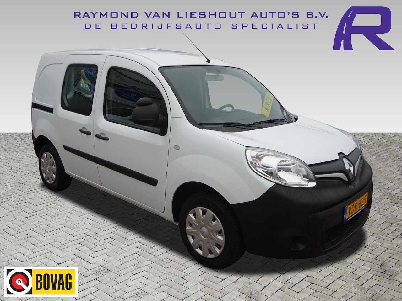 Renault Kangoo - 1.5 dCi 75 Comfort AIRCO GROOT NAVI SCHERM SCHUIFDEUR CRUISE CONTROL - AutoWereld.nl