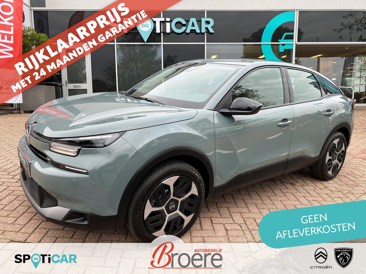 Citroën C4 - 1.2 Hybrid 145pk e-DCS6 Automaat Plus | camera, parkeersensoren, navigatie, apple carplay, - AutoWereld.nl