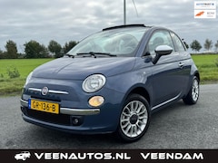 Fiat 500 C - 1.2 Lounge Cabrio CarPlay Airco Lichtmetaal