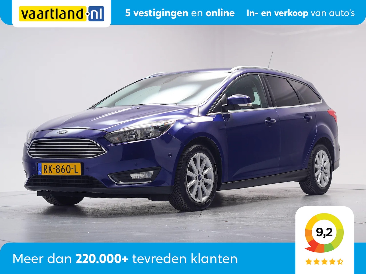 Ford Focus Wagon - 1.5 Titanium [ airco cruise control lichtmetaal ] - AutoWereld.nl