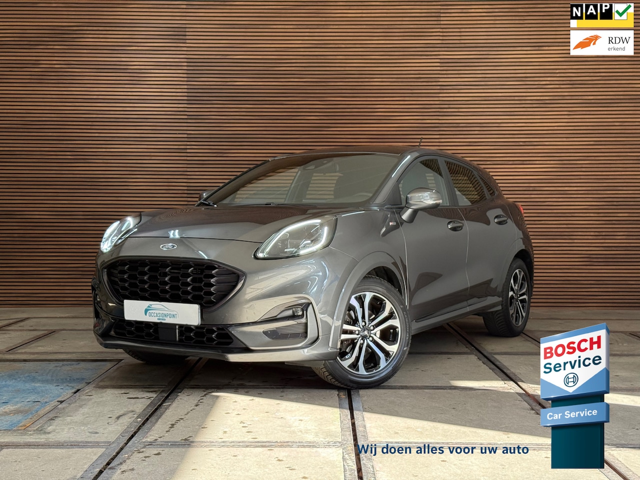 Ford Puma - 1.0 EcoBoost Hybrid ST-Line | Winterpakket | LED | Cruise | Navi | PDC - AutoWereld.nl