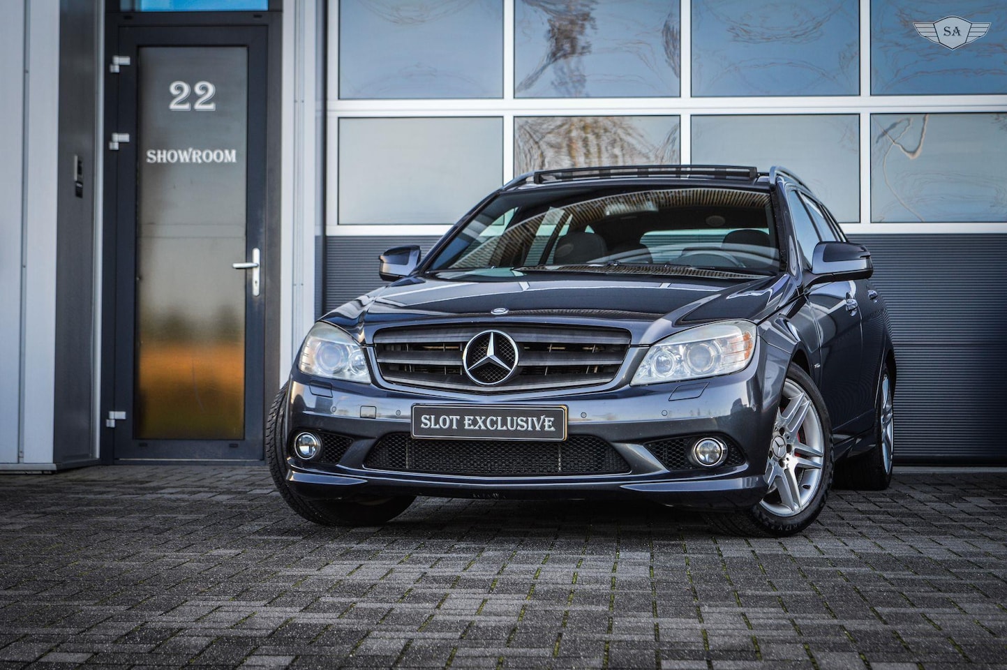 Mercedes-Benz C-klasse Estate - 350 Avantgarde|AMG-LINE|PANO|H/K|TREKHAAK|LEDER - AutoWereld.nl