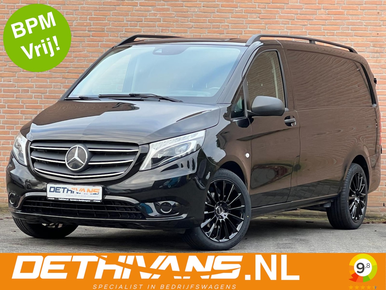 Mercedes-Benz Vito - 114CDI 136PK Lang / 9G-Tronic / Distronic / 2.500kg Trekhaak - AutoWereld.nl