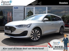Ford Focus Wagon - 1.0 EcoBoost Hybrid Titanium X | Winterpack | Parkingpack | Sync4 | 17" Lichtmetaal | Park