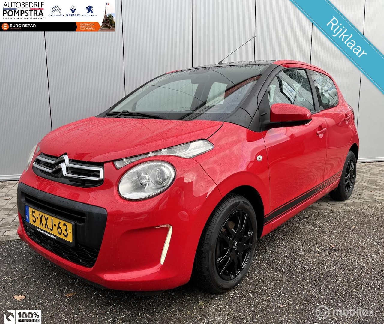 Citroën C1 - 1.0 e-VTi SPORT/5 DEURS/AIRCO/CPV/BLUETOOTH - AutoWereld.nl