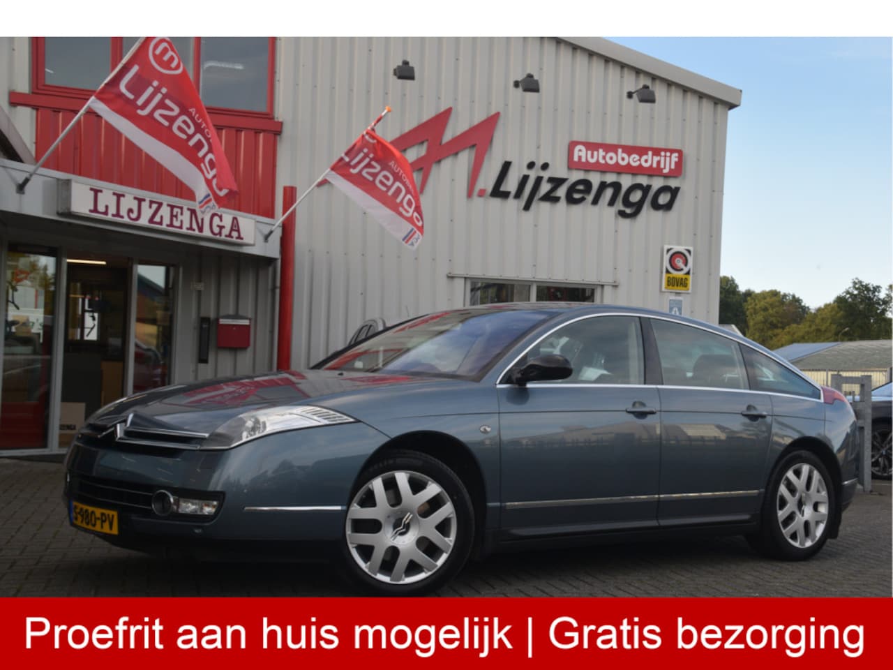 Citroën C6 - 2.7 HdiF V6 Exclusive Navi | Leer | Trekhaak | PDC | Hydraulsich | Head-up - AutoWereld.nl