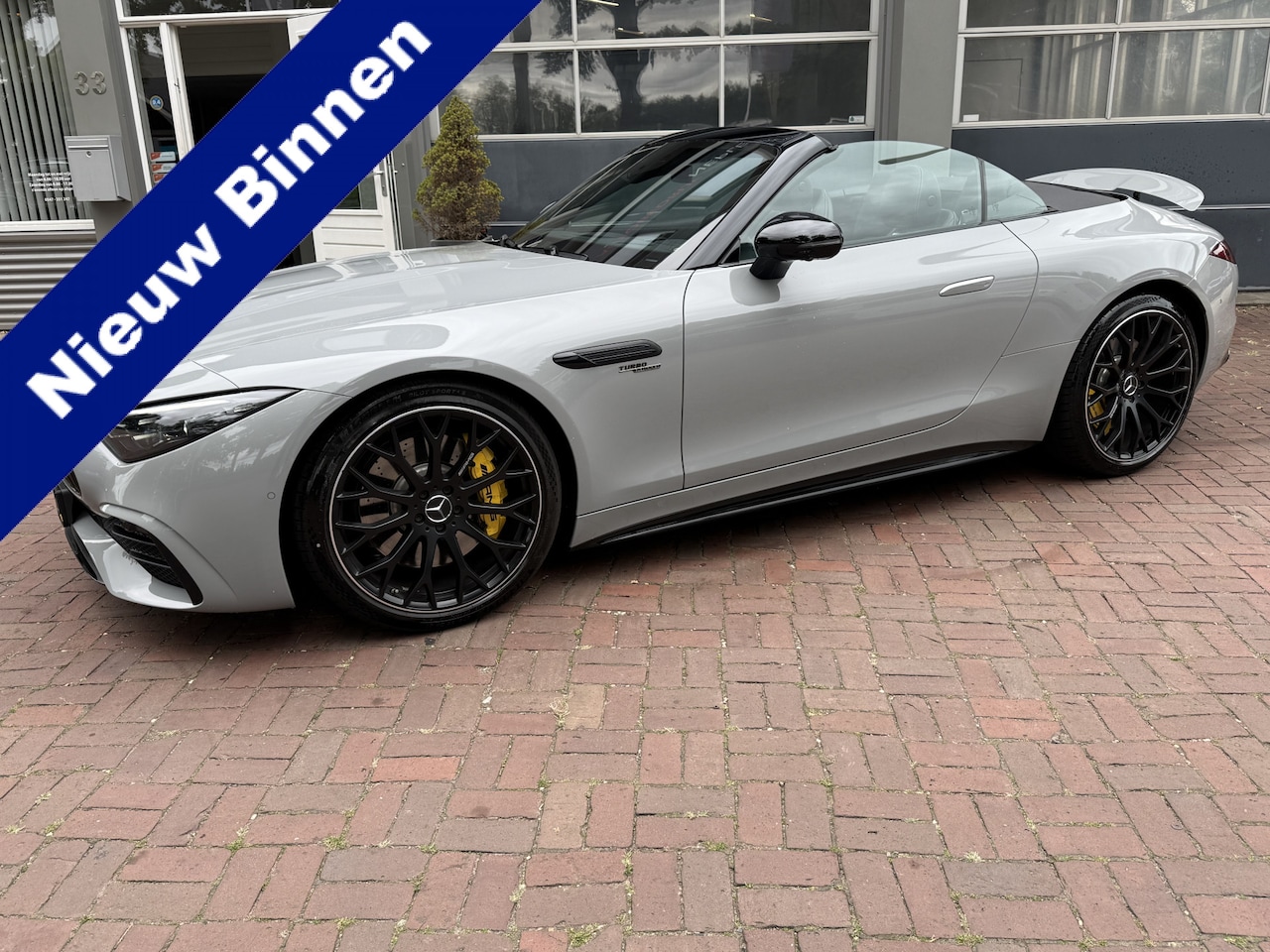 Mercedes-Benz SL-klasse Cabrio - AMG 43 | 9.750 km | Premium Plus | AMG Dynamic+ | Burmester | 2022 - AutoWereld.nl