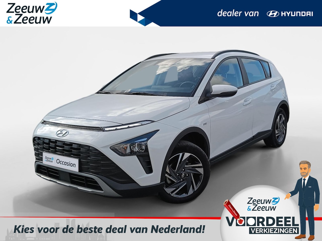 Hyundai Bayon - 1.0 T-GDI Comfort AUTOMAAT!! | 44.000KM! | 1E EIGENAAR - AutoWereld.nl