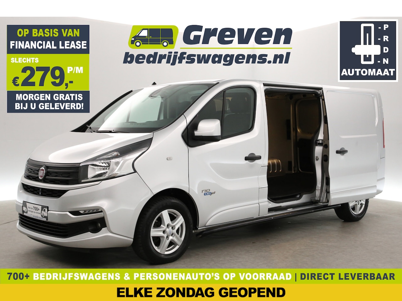 Fiat Talento - 2.0 Ecojet L2H1 | 170PK | Automaat | Airco | Cruise | 3-Zits | Camera | Carplay | Trekh. | - AutoWereld.nl