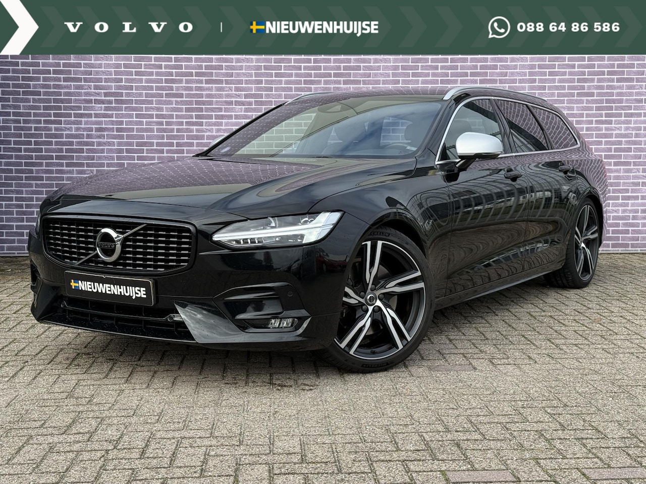 Volvo V90 - 2.0 T4 Business Sport | Nieuw Binnen | Trekhaak | BLIS | Adaptieve cruise control | Harman - AutoWereld.nl