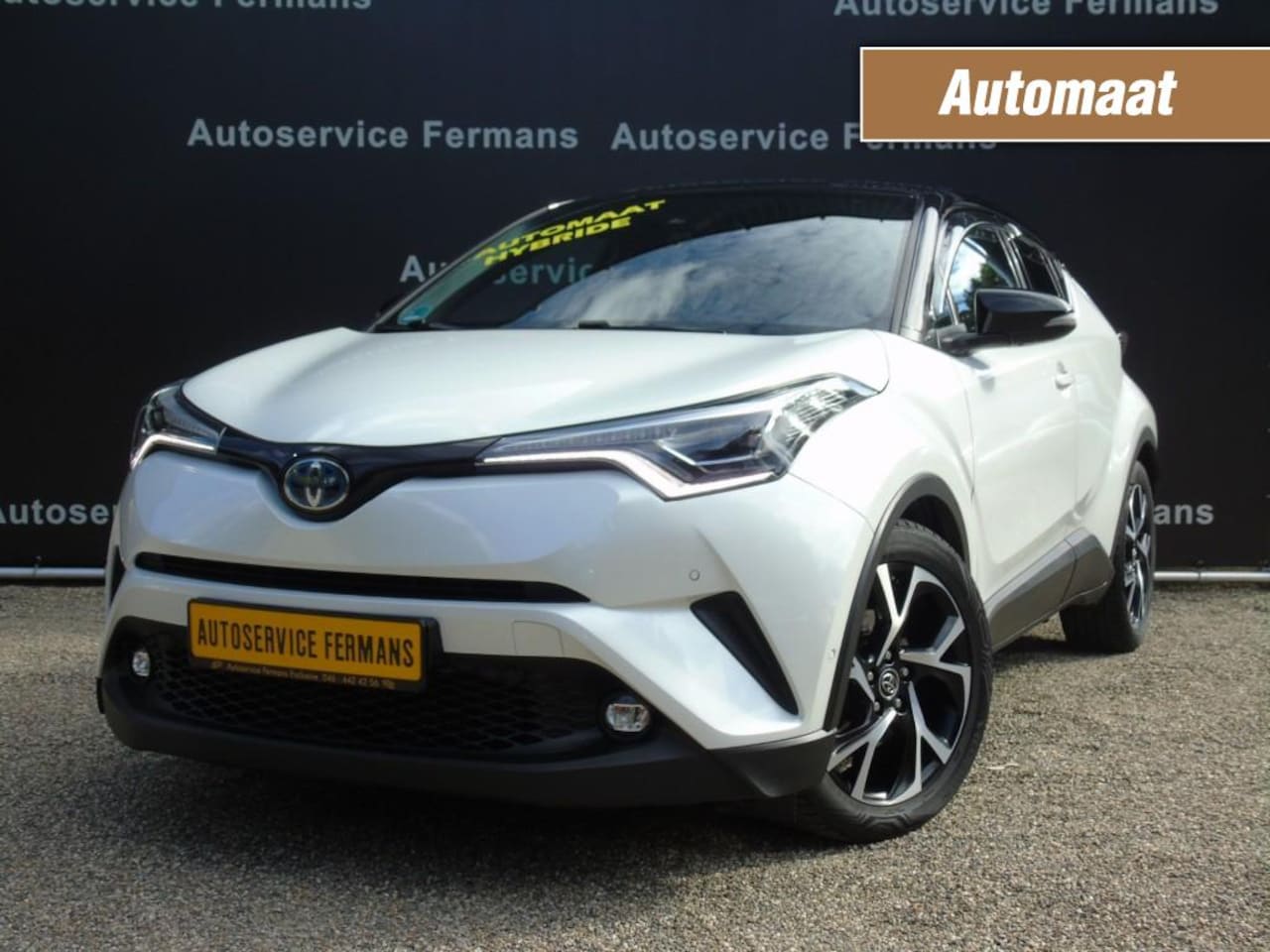 Toyota C-HR - 1.8i Hybride Edition - 2019 98DKM - Navi - Camera- Two Tone - AutoWereld.nl