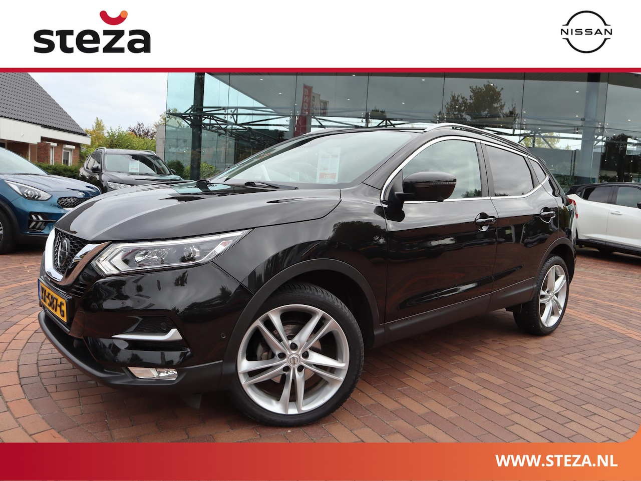 Nissan Qashqai - 1.2 Tekna | Panoramadak | Stoelverw. | - AutoWereld.nl